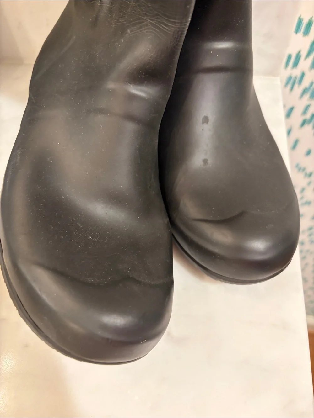 Hunter Women’s Black Tall Rain Boots